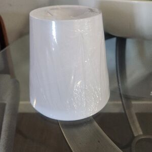 White Lampshade 5 1/2 W & 51/2 H